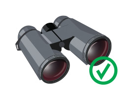 Permitted Item Image of Binoculars