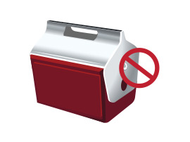 Prohibited Item Image of Cooler